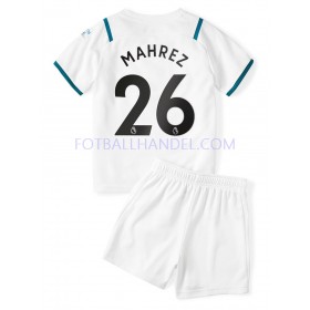 Barn Fotballdrakter Manchester City Riyad Mahrez 26 Borte 2021-22 Kortermet
